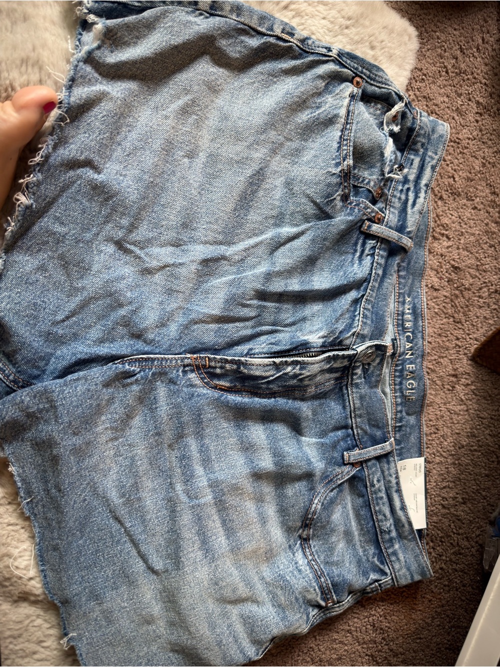 American Eagle Outfitters Women’s Light Wash Denim Shorts